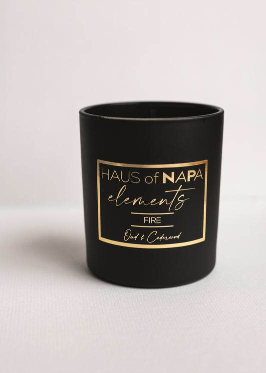 Fire Luxury Scented Candle