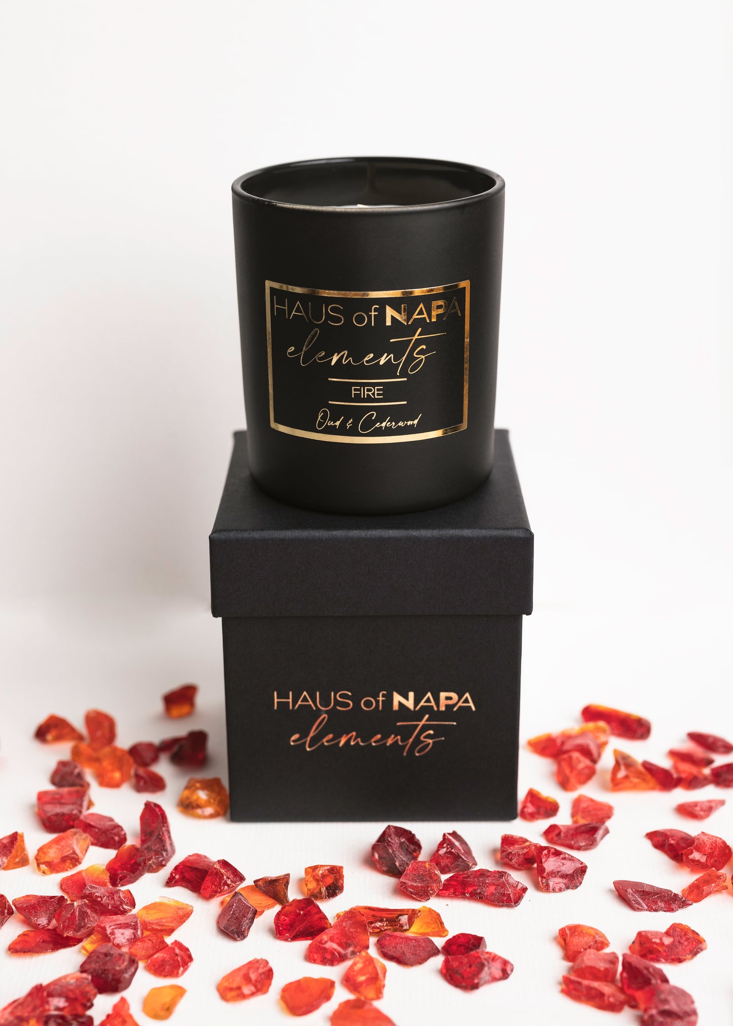 Fire Luxury Scented Candle
