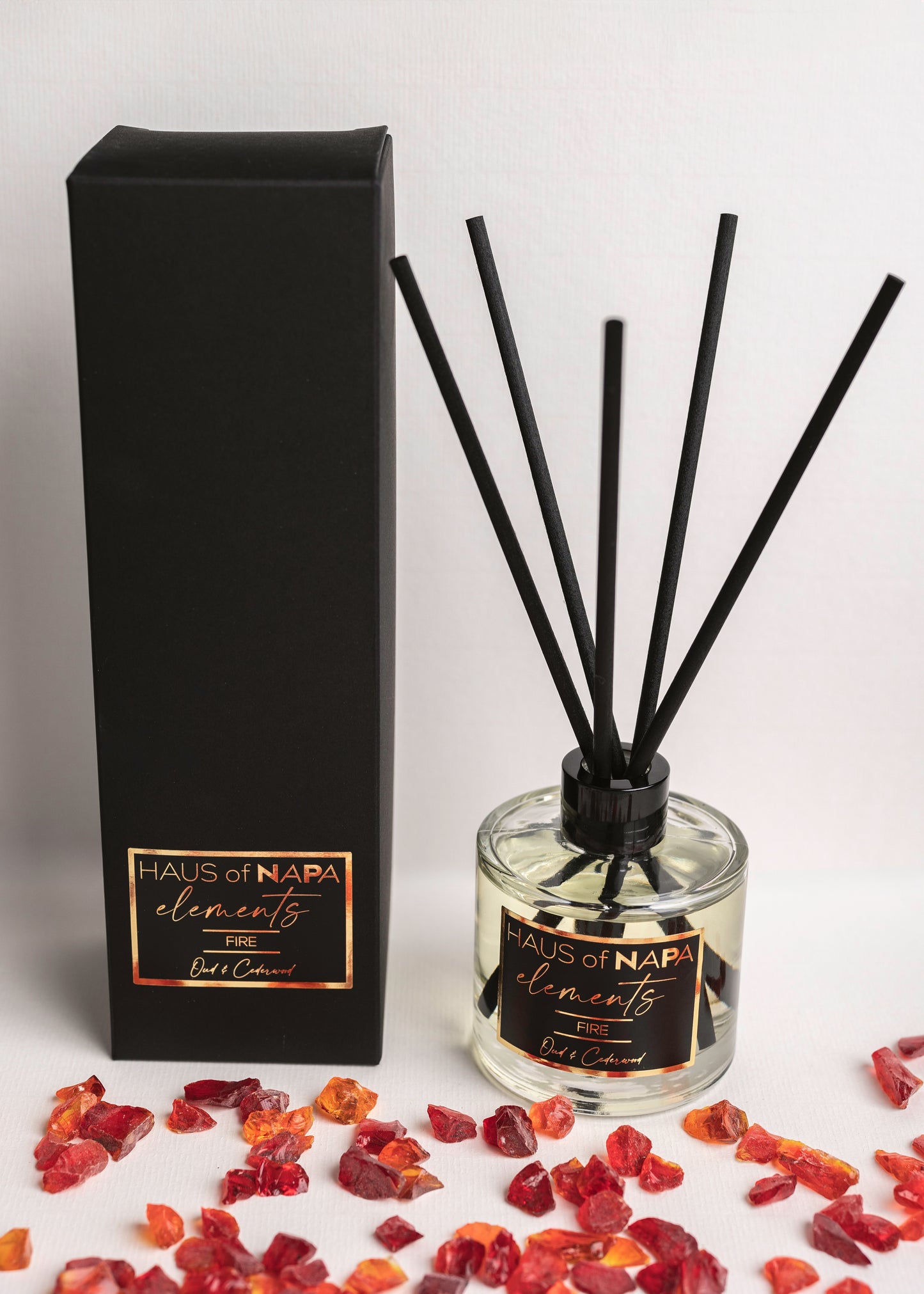 Fire Luxury Reed Diffuser